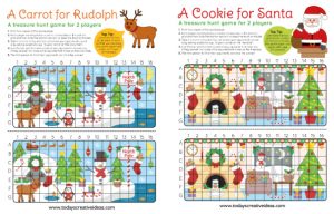 Printable Christmas Battleship Games | Today's Creative Ideas