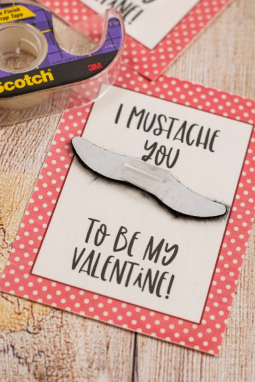 Mustache Valentines for Kids (Includes Free Printable) | Today's ...