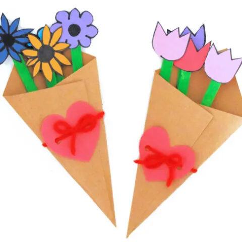 Flower Bouquet Paper Craft