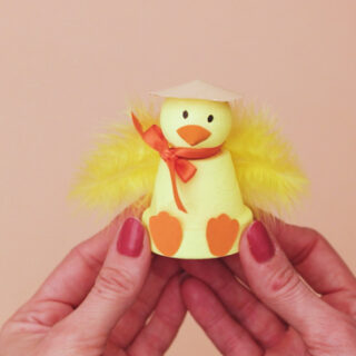 Easter Chick Terra Cotta Pot Craft