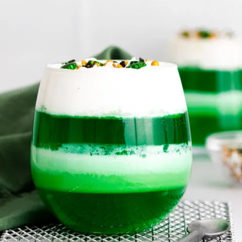 St. Patrick's Day Jello Cups