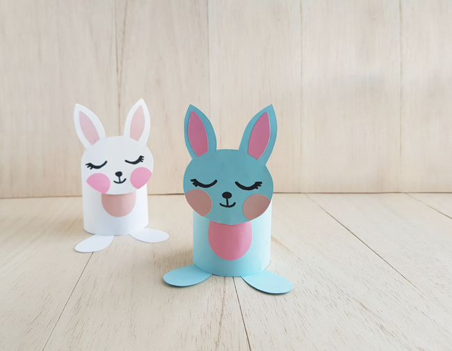 Toilet Paper Roll Bunny Craft for Kids | Today's Creative Ideas