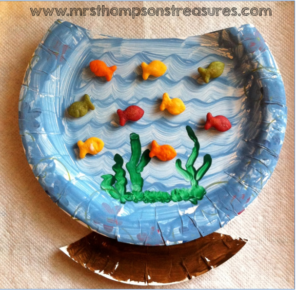 Paper Plate Fish Bowl Today s Creative Ideas