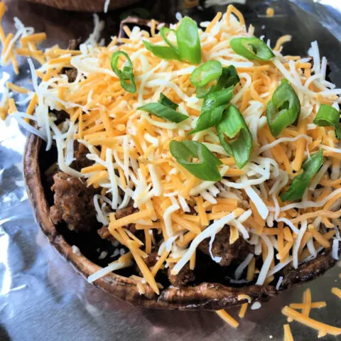 Taco Stuffed Portobello Mushrooms