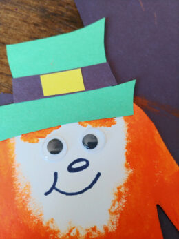 Handprint Leprechaun Card | Today's Creative Ideas