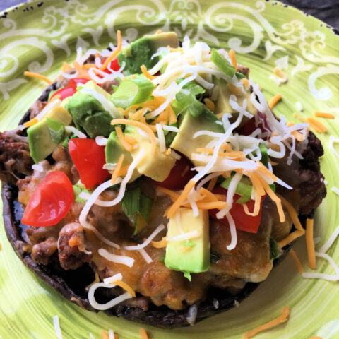 Taco Stuffed Portobello Mushrooms | Today's Creative Ideas