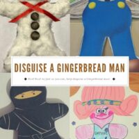 Disguise A Gingebread Man Text Centered of 4 examples
