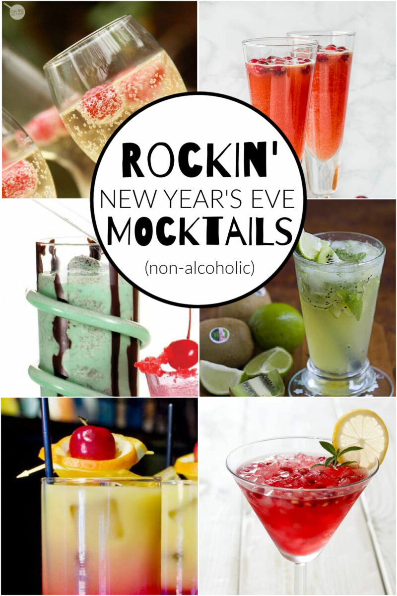 Rockin' New Year's Eve Mock-tails: Non-alcoholic drinks!