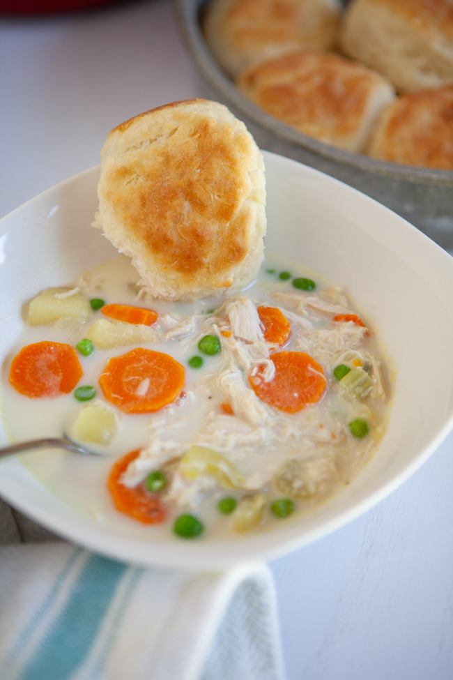 Chicken Pot Pie Soup Recipe
