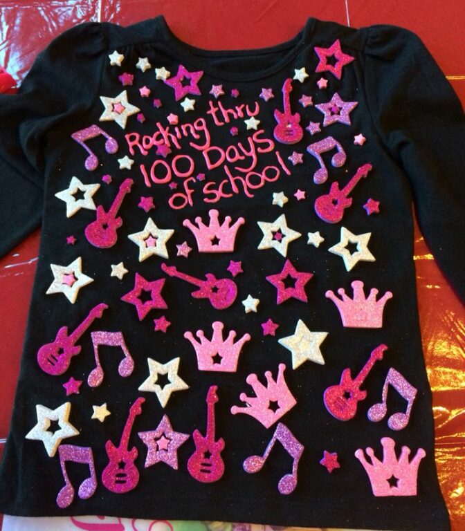 100th Day of School Shirt Ideas for Girls | Today's Creative Ideas