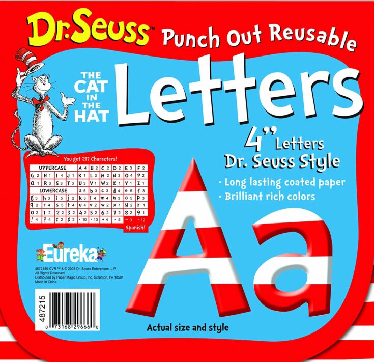 Dr-Seuss-ABC-letter-cutouts | Today's Creative Ideas