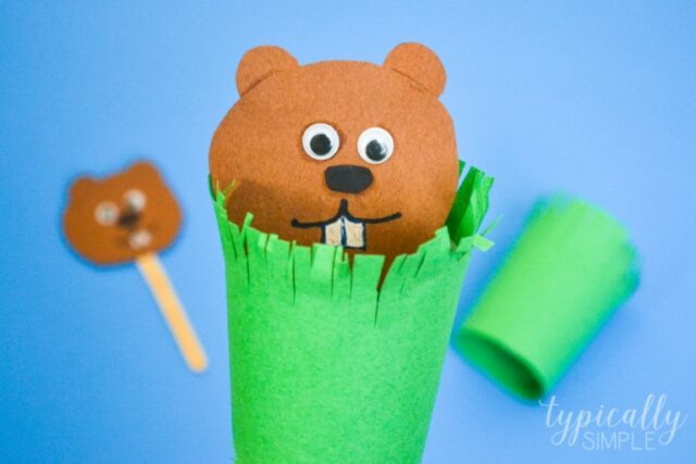 12+ Easy Groundhog Day Crafts for Preschoolers