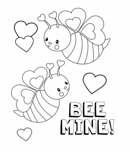 14+ Valentine Coloring Sheets | Today's Creative Ideas