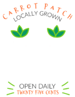 Carrot Footprint Art | Free Carrot Patch Printable