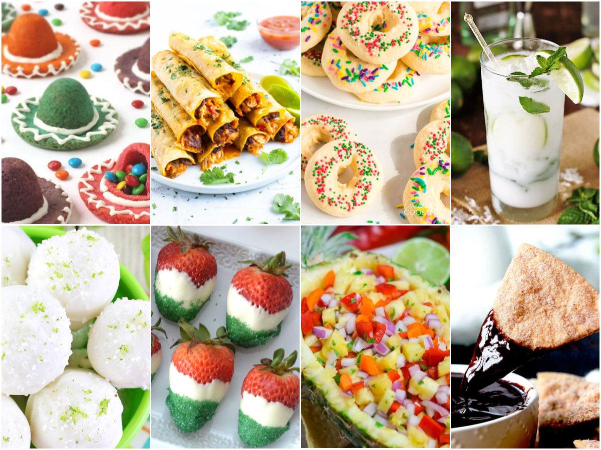Collage of Cinco De Mayo Recipes