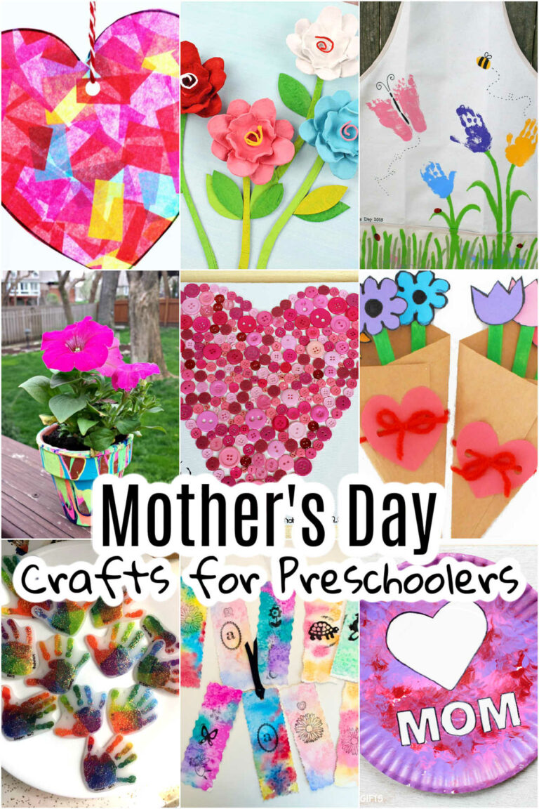 20 Cute Mother's Day Crafts for Preschoolers