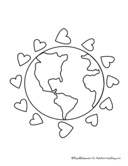 Earth Day Coloring Pages | Today's Creative Ideas