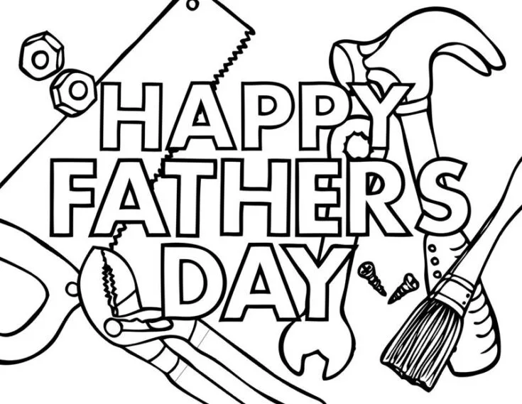 45 printable father s day coloring pages for kids