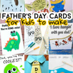 Collage of Father's Day Cards for Kids to make