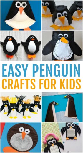 10+ Easy & Adorable Penguin Crafts for Kids to Make!