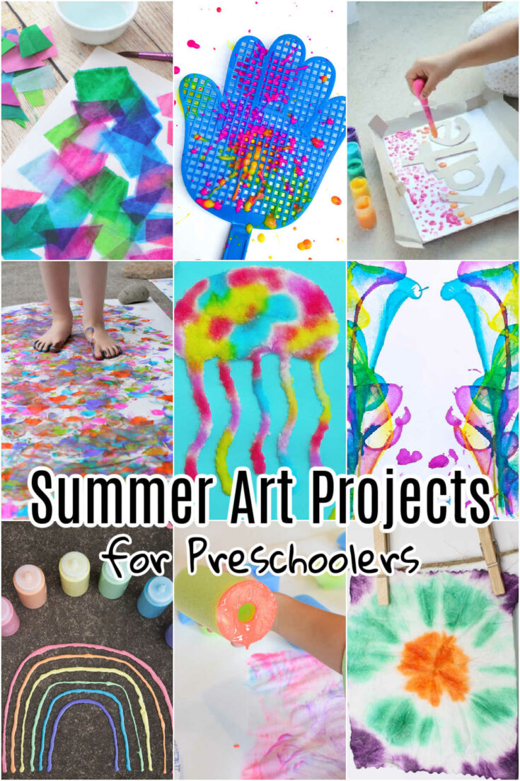 22 Summer Art Projects for Preschoolers Today's Creative