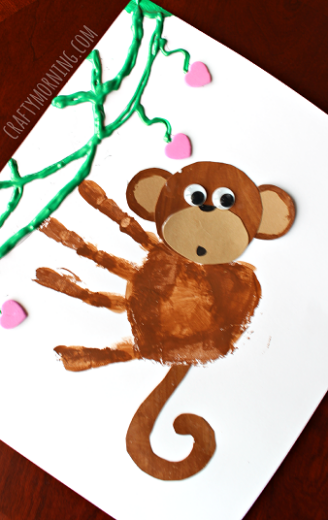 Easy Monkey Crafts for Kids | Today's Creative Ideas