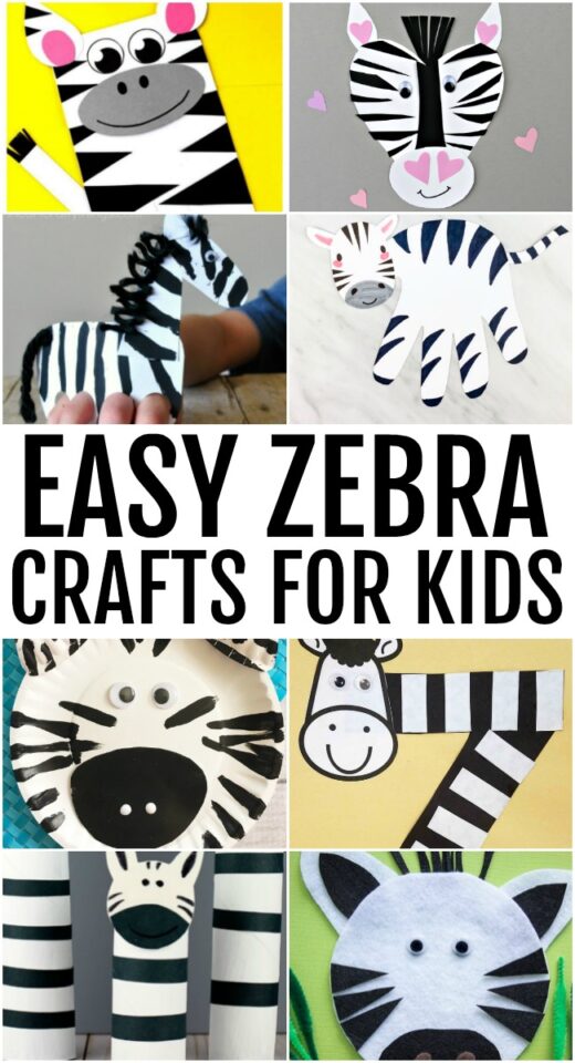 10 Easy Zebra Crafts for Kids to Make | Today's Creative