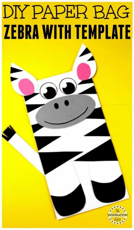 10 Easy Zebra Crafts for Kids to Make | Today's Creative