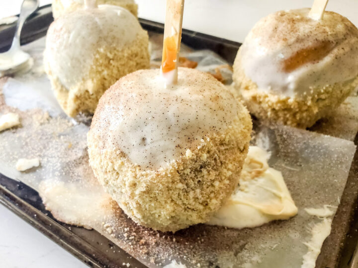 Apple Pie Caramel Apples Disneyland Copycat Today's Creative Ideas