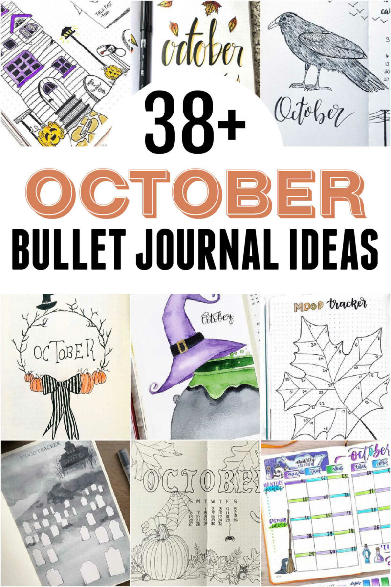 38+ October Bullet Journal Ideas to Plan your Month!