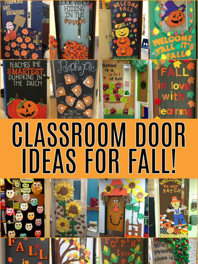Fall Classroom Door Ideas