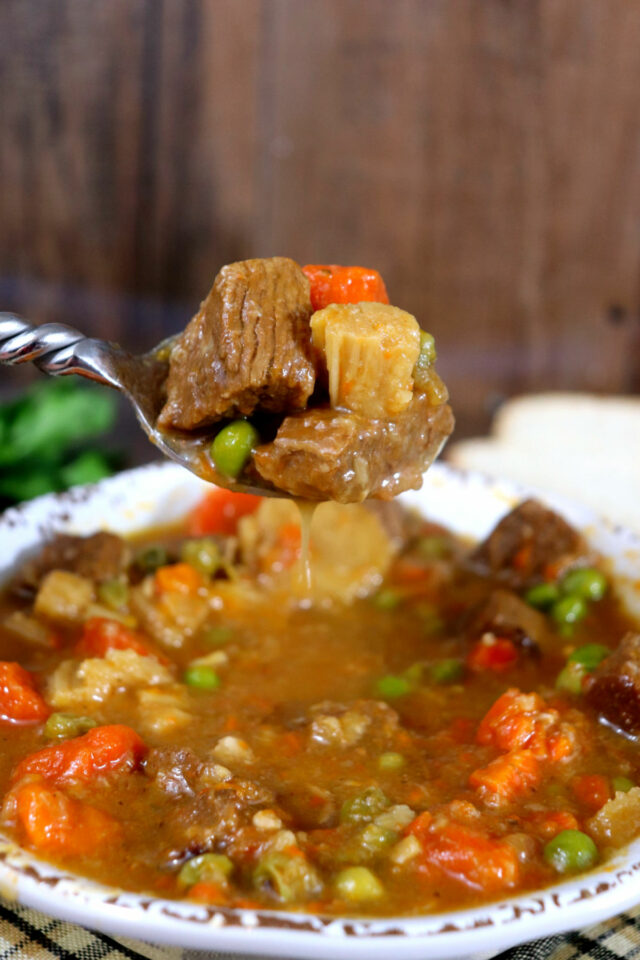 Old Fashioned Beef Stew in a Crock Pot | Today's Creative