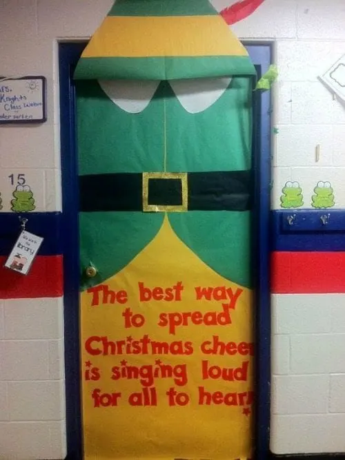 Creative Holiday & Christmas Door Ideas for the Classroom