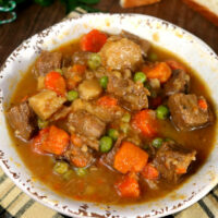 Old Fashioned Beef Stew in a Crock Pot | Today's Creative