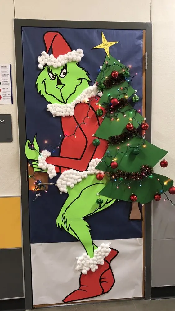 Creative Holiday & Christmas Door Ideas for the Classroom