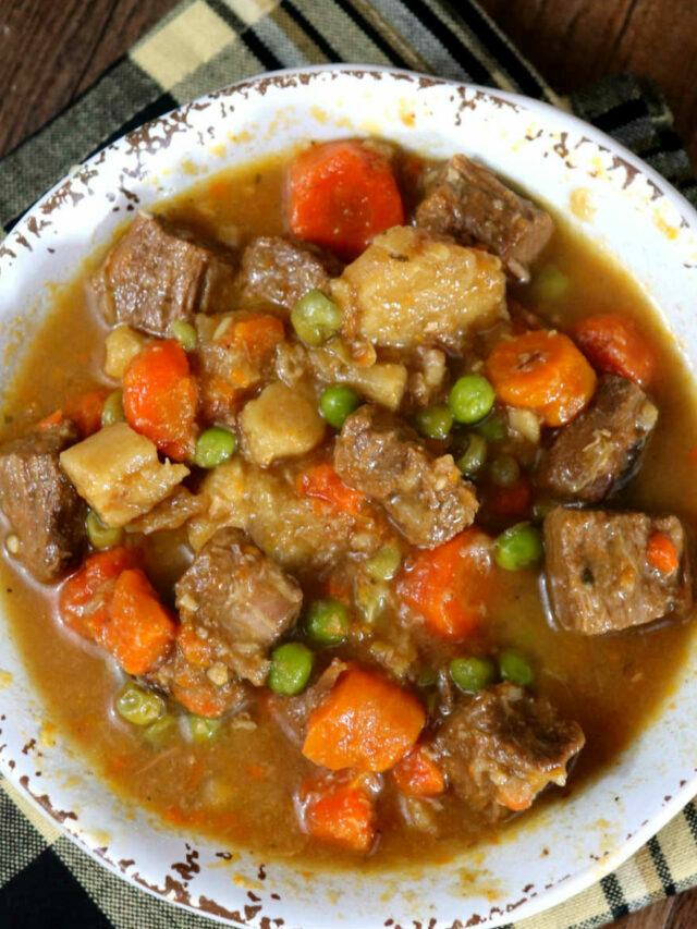 Old Fashioned Beef Stew Recipe | Today's Creative Ideas