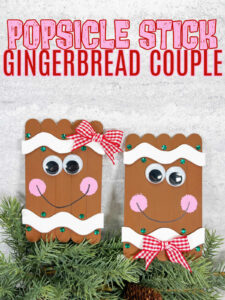 Popsicle Stick Gingerbread Man Craft | Today's Creative