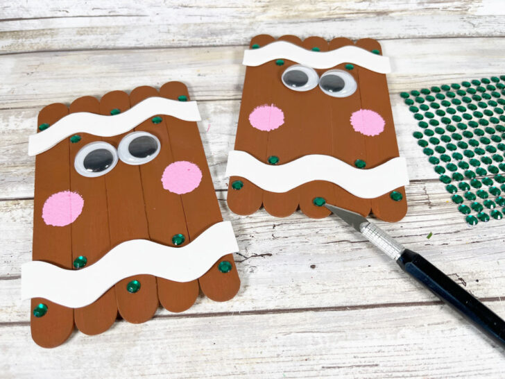 Popsicle Stick Gingerbread Man Craft | Today's Creative