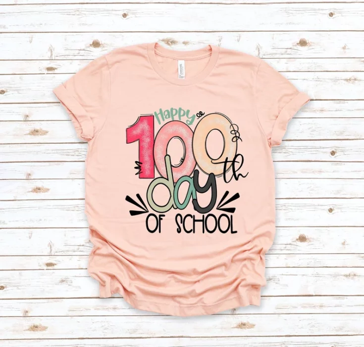 100 Days of School Teacher Shirt Ideas | Today's Creative
