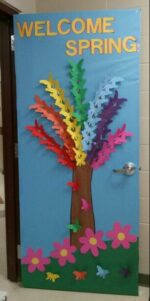 Classroom Door Ideas For Spring Today S Creative Ideas Welcome Spring 150x301