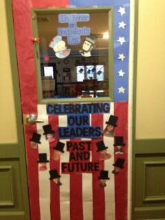 Creative Classroom Door Ideas for Presidents Day