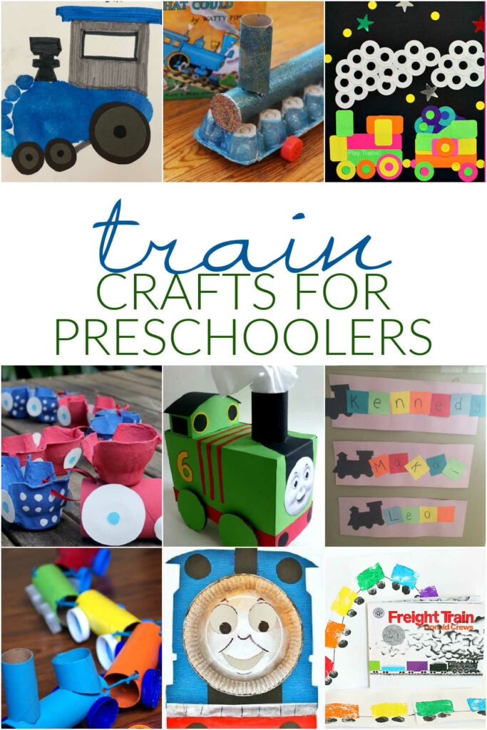 15 Train Crafts for Preschoolers to Spark Creativity!