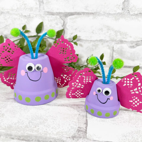 Clay Pot Butterfly Craft for Kids | Today's Creative Ideas