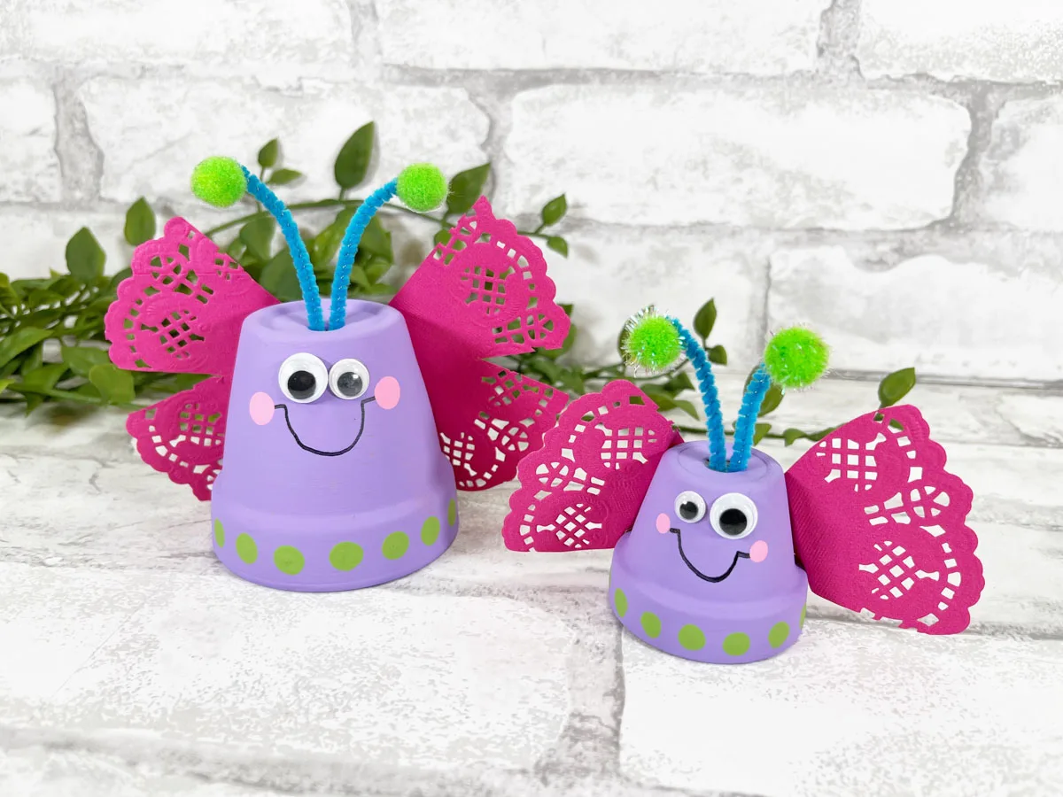 Clay Pot Butterfly Craft for Kids | Today's Creative Ideas