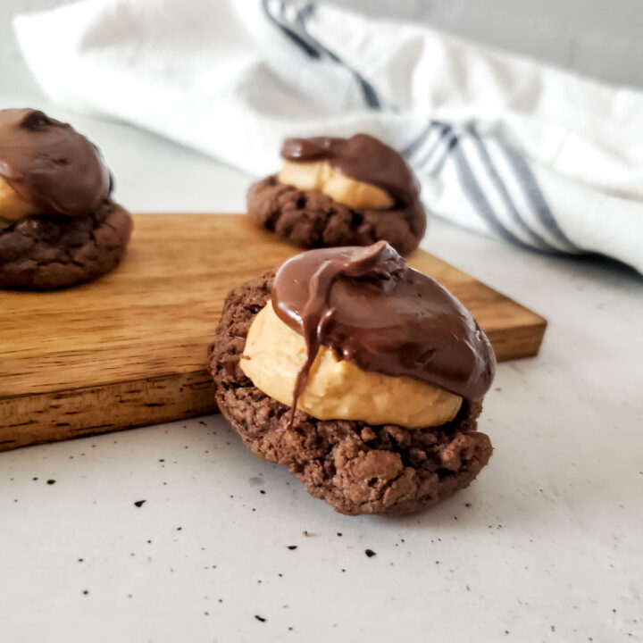 Buckeye Brownie Cookies Crumbl Copycat Recipe
