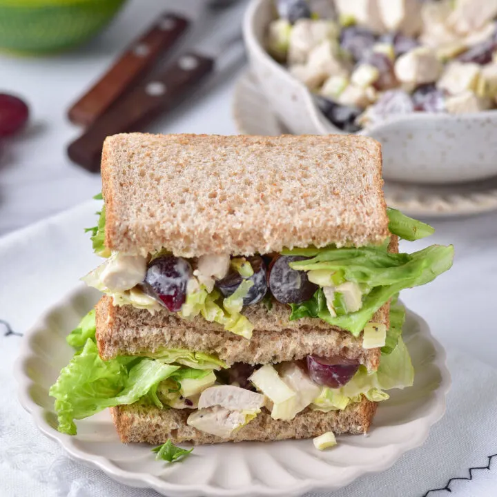 Classic Chicken Salad Recipe with Grapes