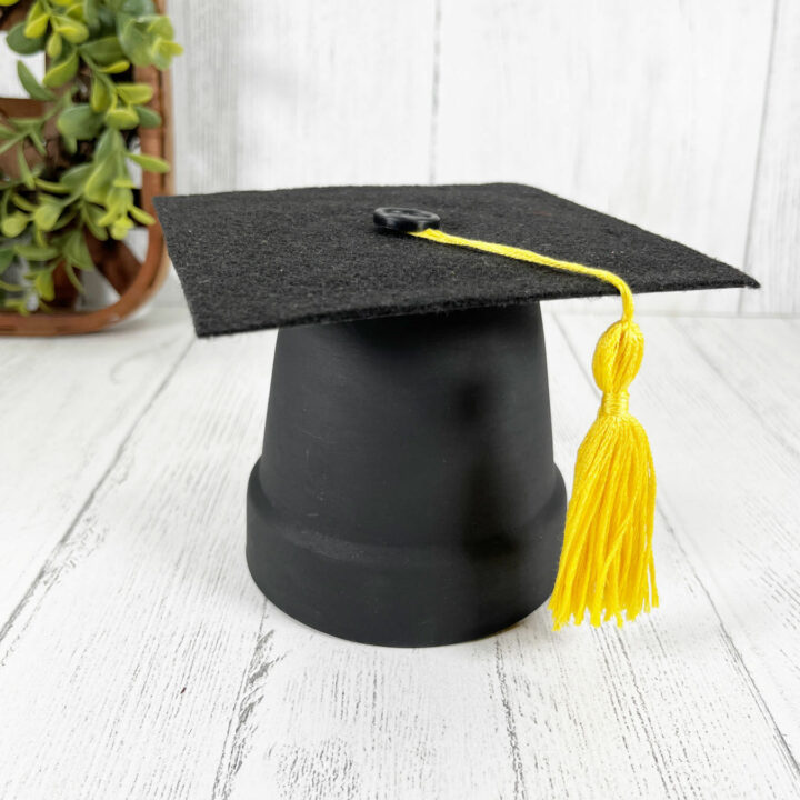 Clay Pot Graduation Cap