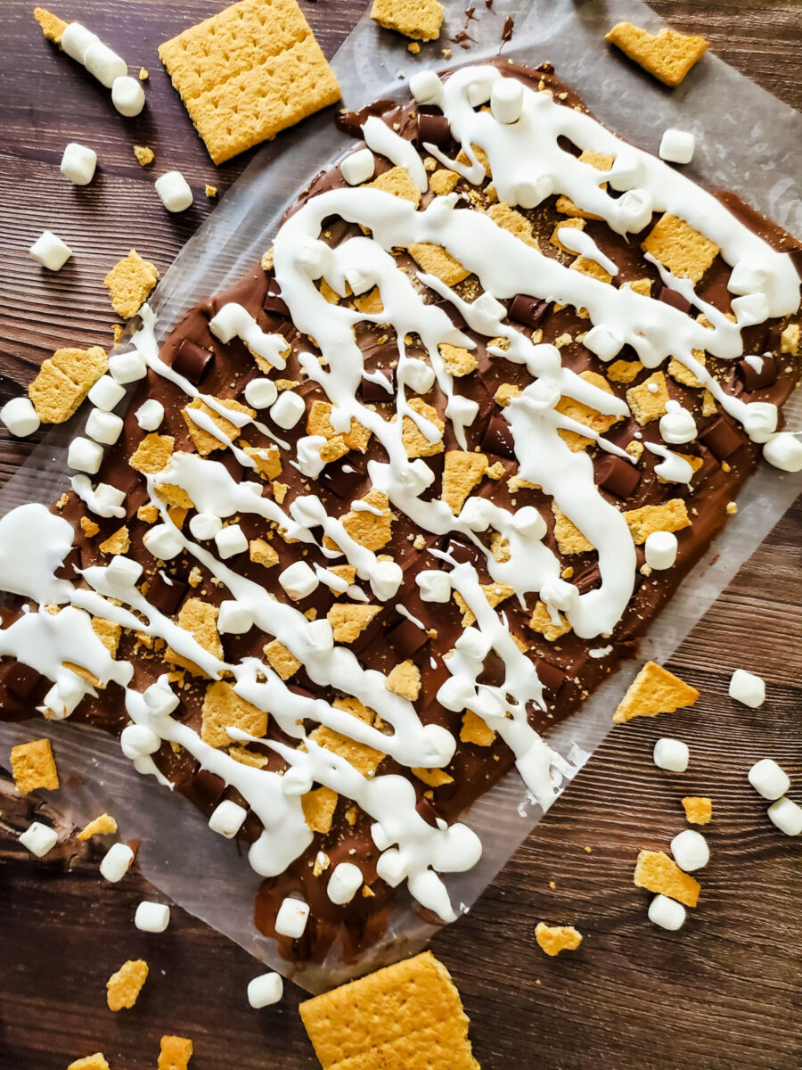 S'mores Bark Recipe | Today's Creative Ideas