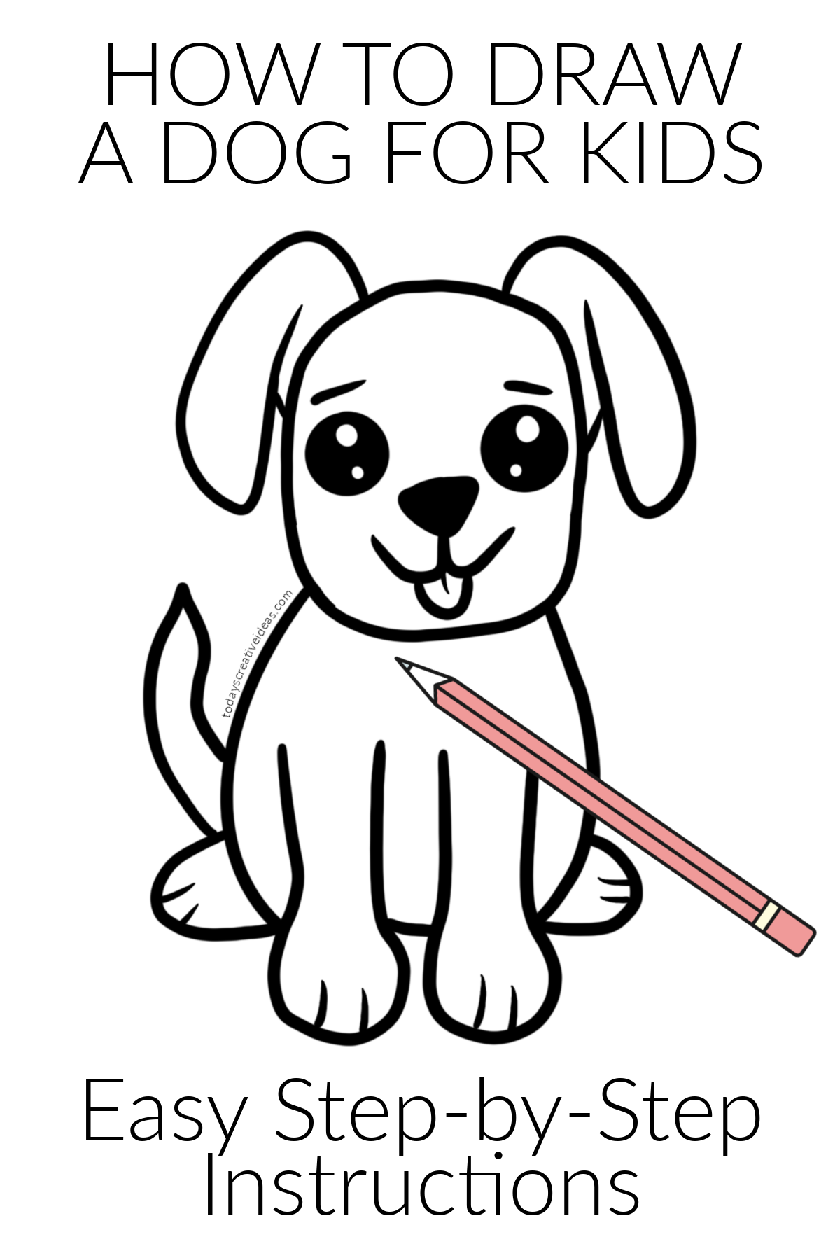 How to Draw a Beagle Puppy Dog Easy 🦴❤️ - YouTube