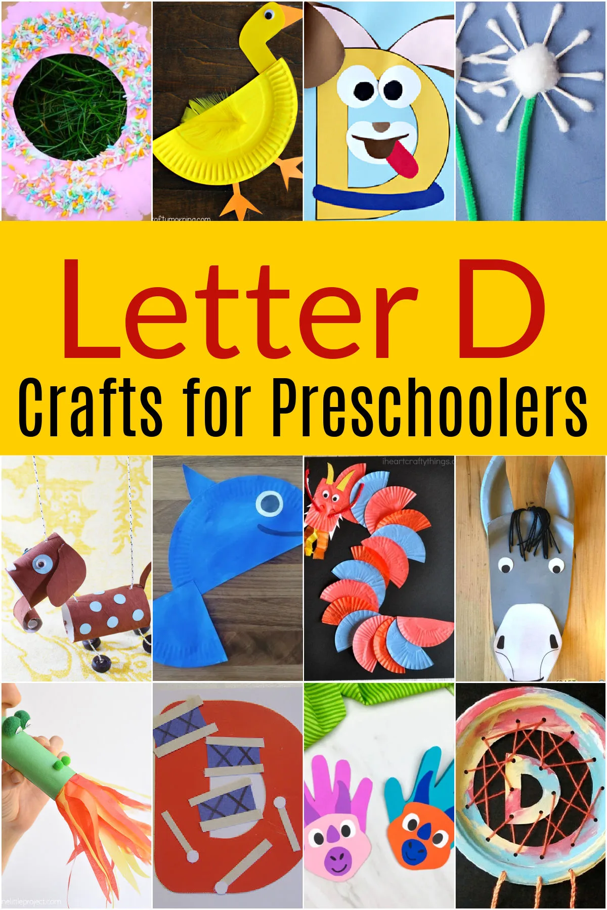 20+ Letter D Crafts for Preschoolers | Today's Creative
